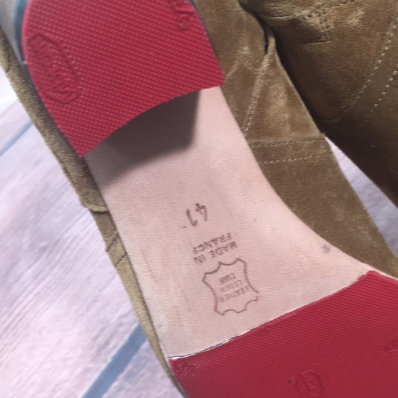 Isabel Marant Dicker Suede Ankle Boots in Tan - Picture 8 of 11